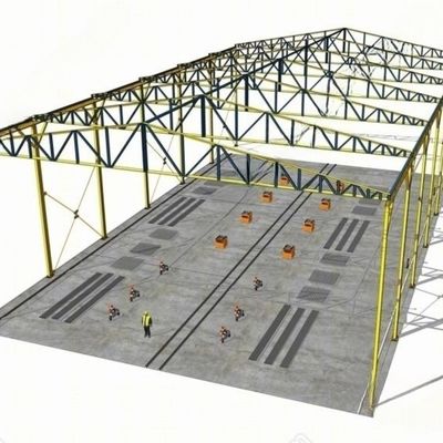 Atelier de construction métallique de fenêtres en acier plastique pour les besoins industriels