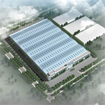 Portal de courbure de cadre Structure d'acier industriel Atelier bâtiment ISO9001