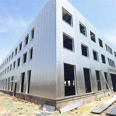 Portal de courbure de cadre Structure d'acier industriel Atelier bâtiment ISO9001