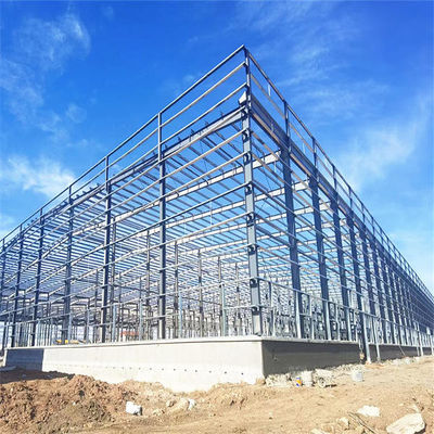 Structure en acier léger préfabriqué Construction industrielle Ferme d'acier Entrepôt de stockage