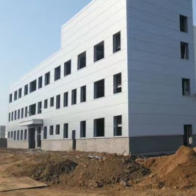 Entrepôt de structure en acier assemblé portable préfabriqué pour le stockage des marchandises