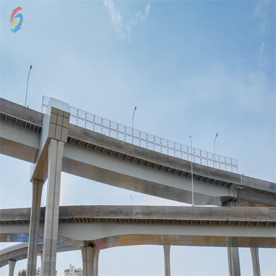 Autoroutes en acier préfabriquées durables et fermes avec des matériaux en acier Q355B/Q235B