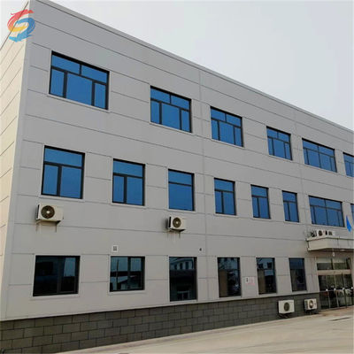 Construction préfabriquée en acier avec mur isolé pour supermarché de bureaux