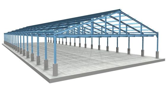Structure de cadre en acier léger atelier d'entrepôt pour personnalisé