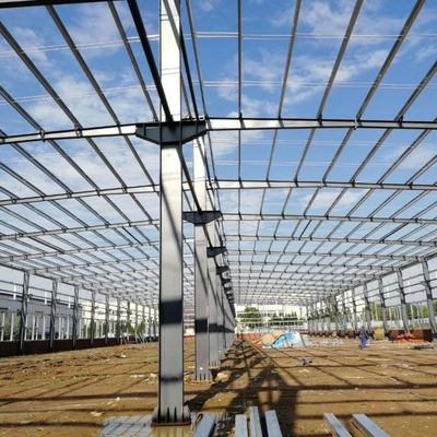 Q355B PEB Structure en acier bâtiment d'entrepôt préfabriqué en acier