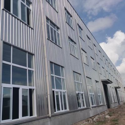 Facile à assembler bâtiment préfabriqué étanche entrepôt de structure en acier
