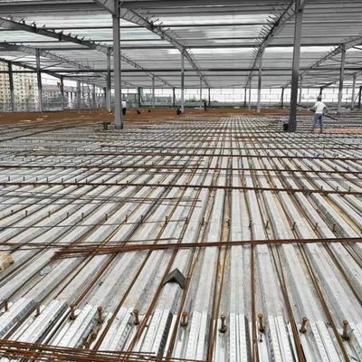 Facile à assembler bâtiment préfabriqué étanche entrepôt de structure en acier
