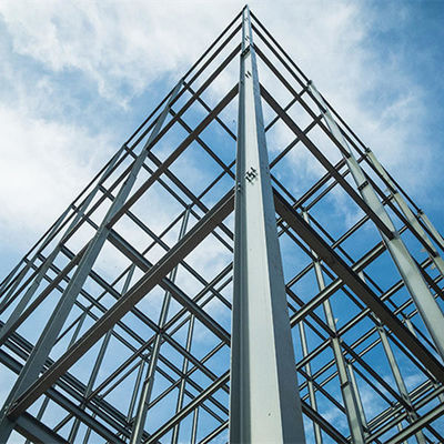 Structure d'acier industriel atelier bâtiment usine ISO9001