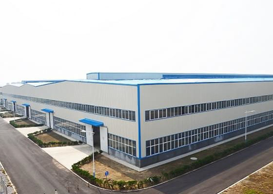 Structure d'acier industriel atelier bâtiment usine ISO9001 CE