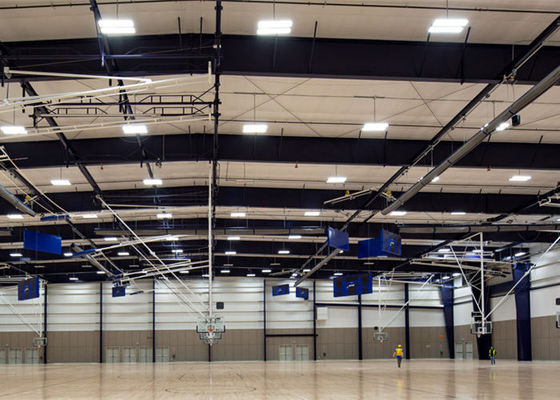 Structure métallique préfabriquée pour atelier