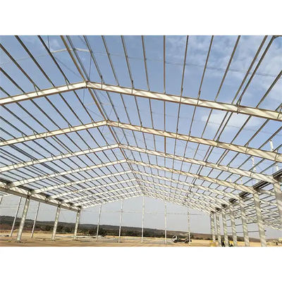 Construction de structures en acier sur mesure pour entrepôt