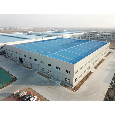 Construction de structures en acier sur mesure pour entrepôt
