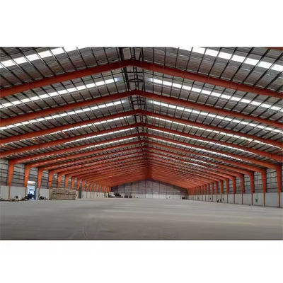 Colonne d'acier à section H laminée à chaud / soudée pour matériaux de construction d'entrepôt métallique