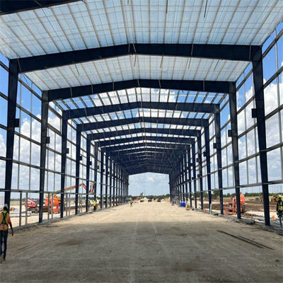 Portail de structure d'acier entrepôt de structure d'acier pour la construction d'acier sur mesure