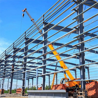Portail de structure d'acier entrepôt de structure d'acier pour la construction d'acier sur mesure