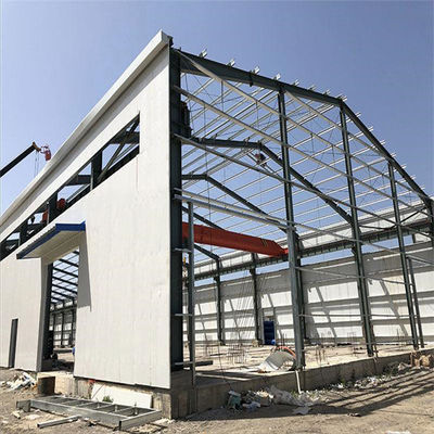 Atelier facultatif de construction en acier isolant avec alliage d'aluminium / fenêtre en acier plastique