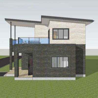 Villa de structure en acier léger à haute isolation thermique pour une conception sûre et solide