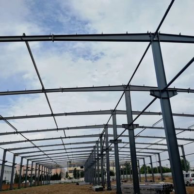 Atelier de construction préfabriquée en acier à grande portée