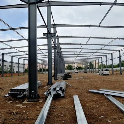 Atelier de construction préfabriquée en acier à grande portée