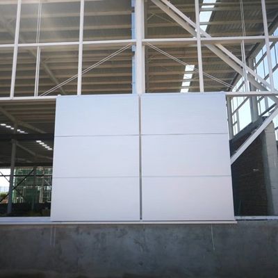 Entrepôt industriel préfabriqué à cadre d'acier à longue portée