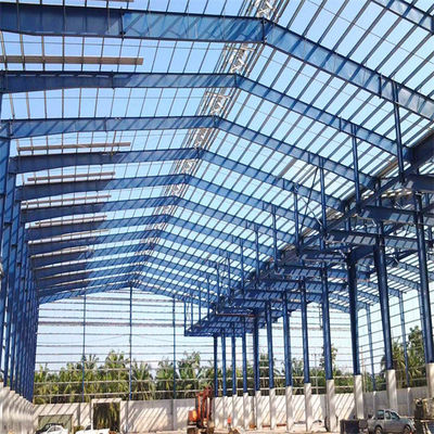 Structure du portail Atelier de structure en acier avec conception de dessin PKPM