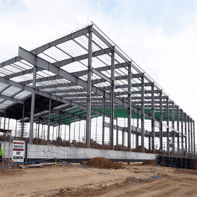 Structure du portail Atelier de structure en acier avec conception de dessin PKPM