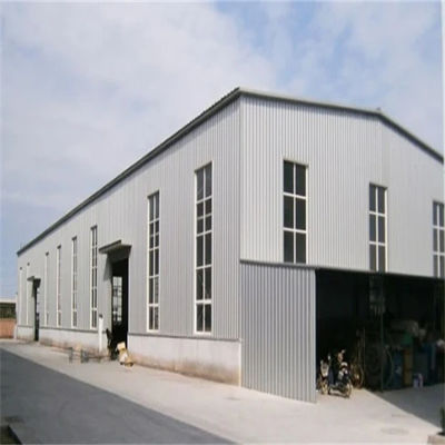Atelier de structure en acier couleur en tôle de toit et en acier mural avec Z-Section Purlin