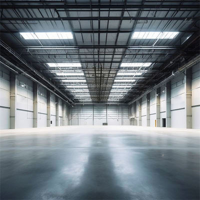 Atelier facultatif de construction en acier isolant pour grands bâtiments