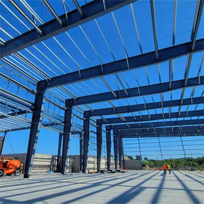 Structure du portail Atelier de structure en acier avec service d'isolation et de coupe en option