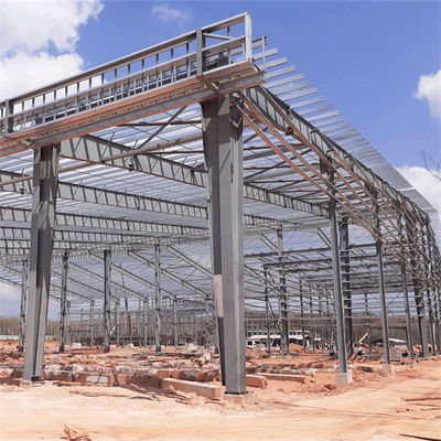 AutoCAD a conçu un entrepôt métallique préfabriqué pour des solutions de stockage optimales