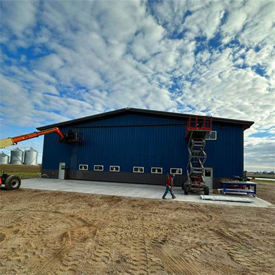 Q355/ Q235 Construction d'atelier d'acier conçu avec une structure de portail