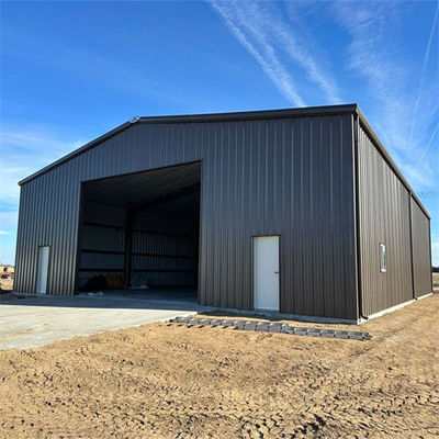 Q355/ Q235 Construction d'atelier d'acier avec option et isolation