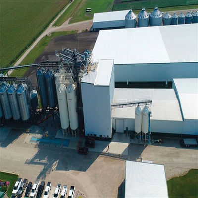 Porte à rouleaux et construction en acier pour les entrepôts de structures en acier