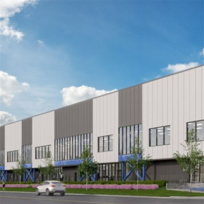 Bâtiment commercial en acier préfabriqué sur mesure avec plancher et fondation en béton