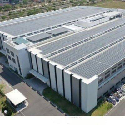 Cadre de portail en acier Bâtiment en acier préfabriqué en Q355B Q235B Fondation en acier et en béton offrant une intégrité structurelle