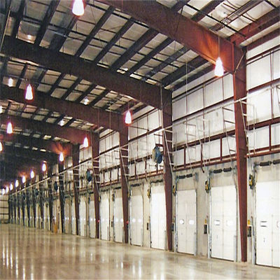 Q355/ Q235 Atelier de construction en acier avec service de traitement de décoiling
