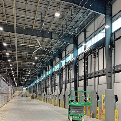 Q355/ Q235 Atelier de construction en acier avec service de traitement de décoiling