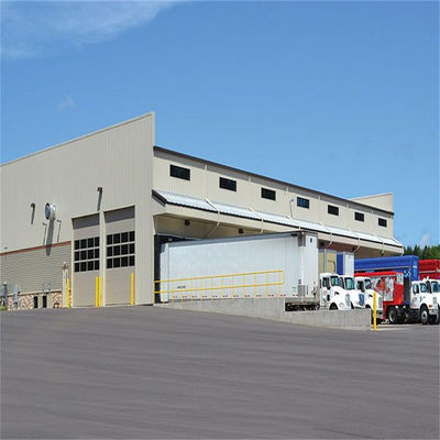 Q355/ Q235 Atelier de construction en acier avec service de traitement de décoiling