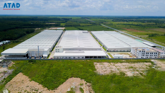 Fabrication industrielle de structures préfabriquées en acier, atelier de traitement et de fabrication de structures en acier