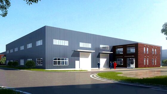 Construction préfabriquée en acier pour toits inclinés incorporant une terrasse et du béton conçus pour des solutions de construction modulaires dans divers secteurs