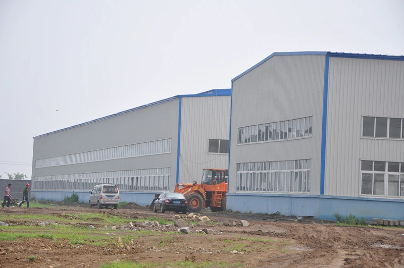 Dimension adaptée aux besoins du client par atelier de bâtiment de structure métallique de section de H 2