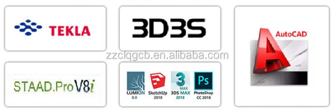 Industrie d'atelier de structure métallique établissant le type Purlin de H de C de colonne 0