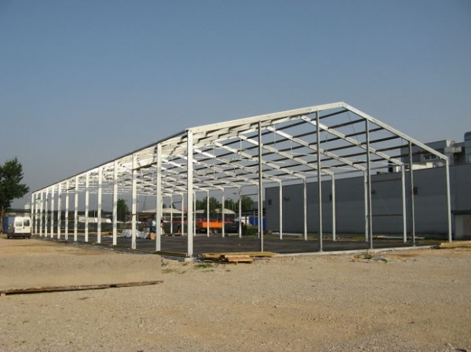 Atelier préfabriqué imperméable de bâtiment de structure métallique d'entrepôt 3